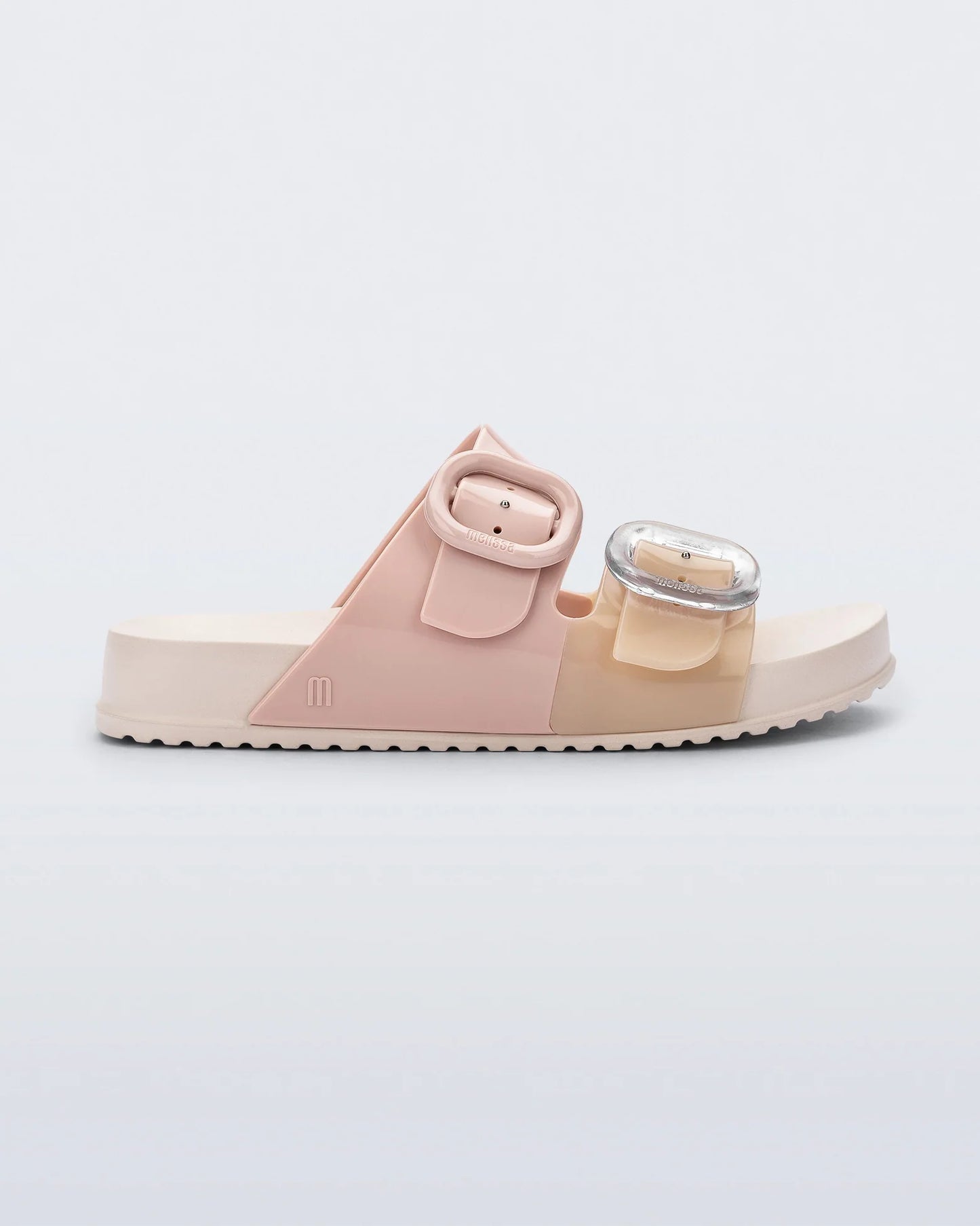 COZY SLIDES || PINK/BEIGE