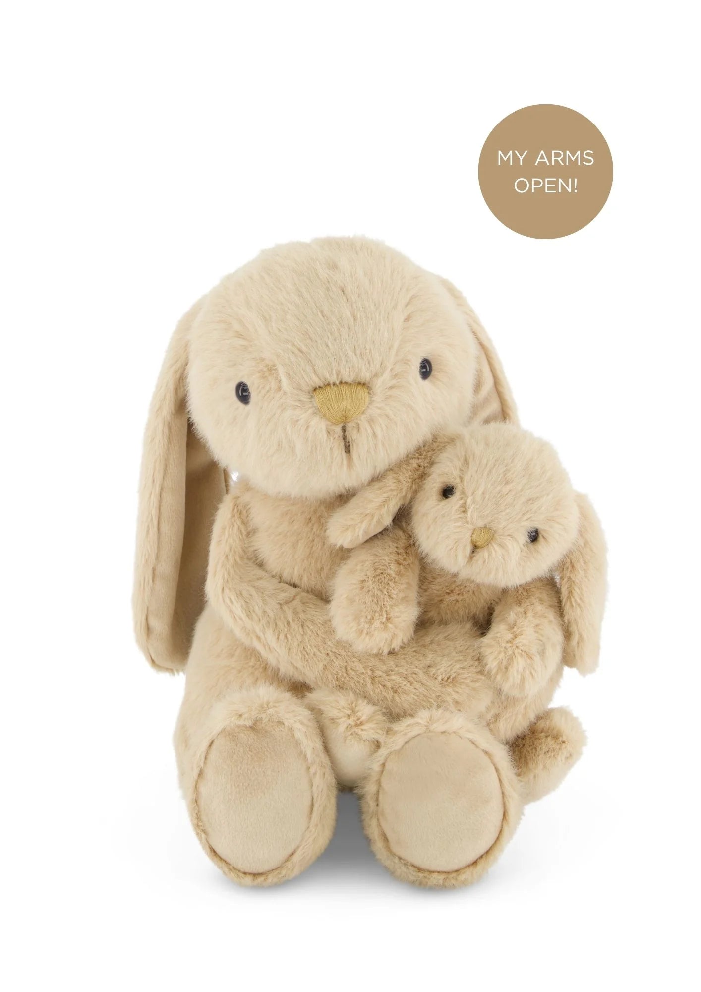 FRANKIE THE HUGGING BUNNY || CARAMEL