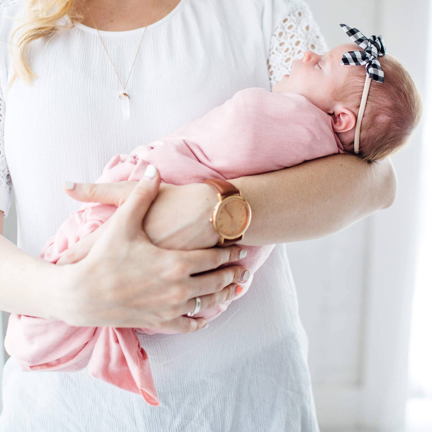KNIT SWADDLE BLANKET || DARLING