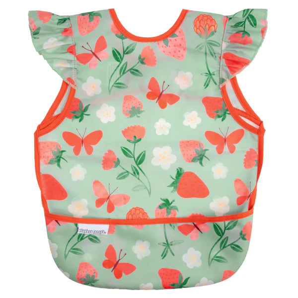 RECYCLED BIB || STRAWBERRY