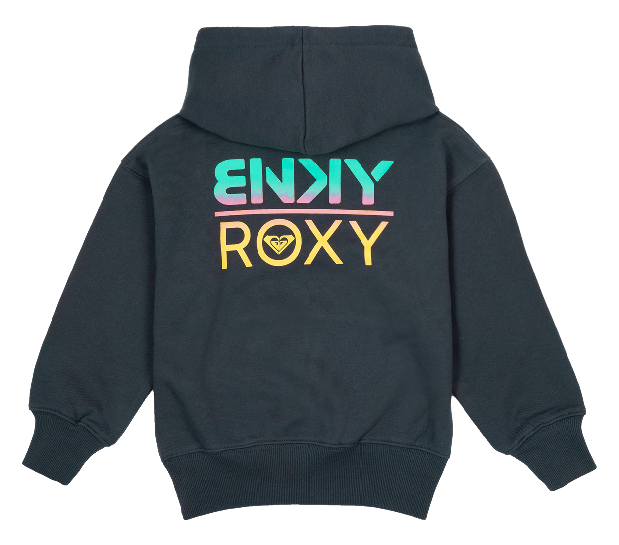 GIRL ROXY GRAPHIC HOODIE || NAVY BLUE