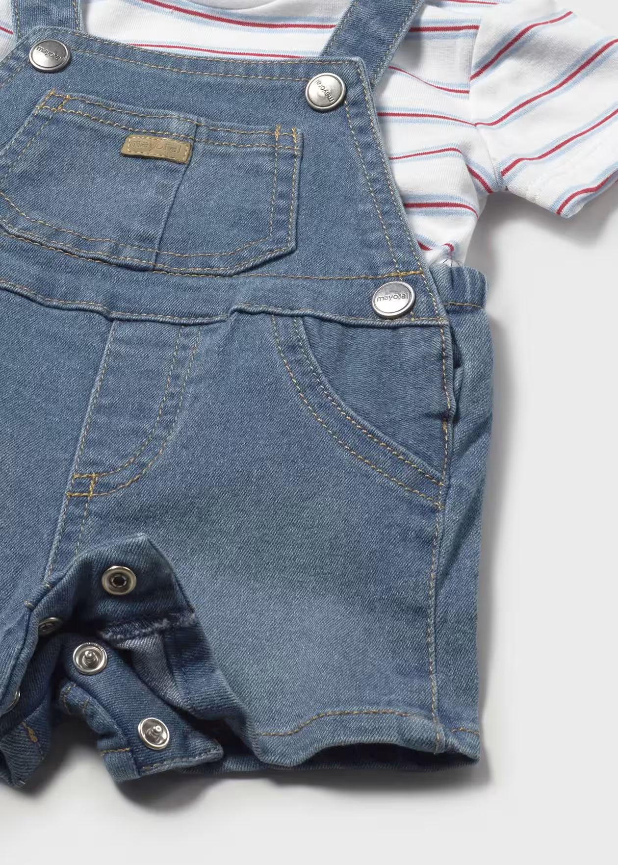 BABY BOY OVERALL & T-SHIRT SET