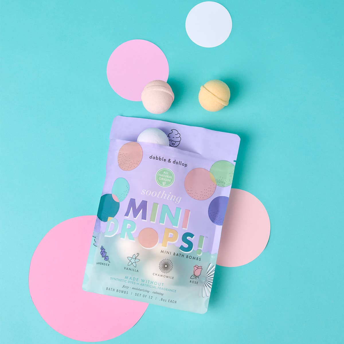 MINI DROPS BATH BOMBS || SOOTHING