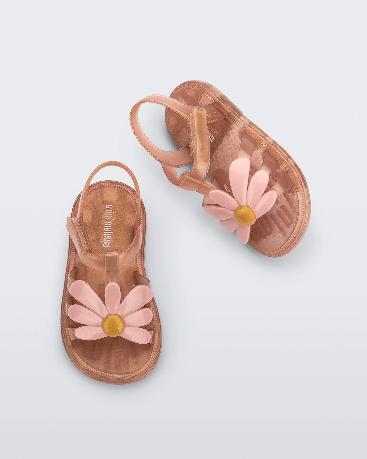 HIP BLOOMY SANDAL || BROWN/PINK