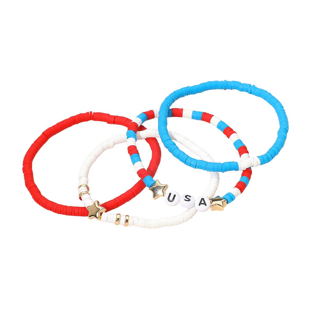 USA BRACELETS || 4PCS
