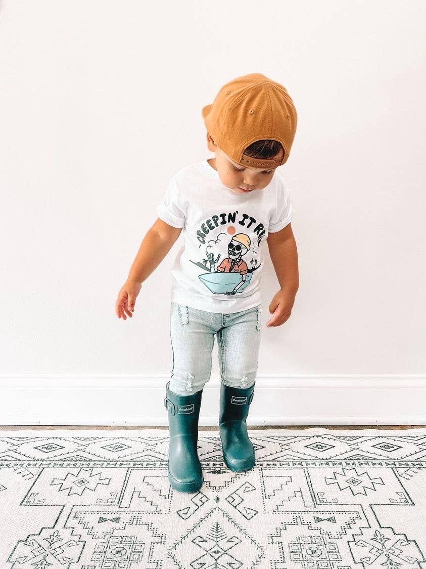 NORTHERN LIGHTS RAIN BOOT || NAVY