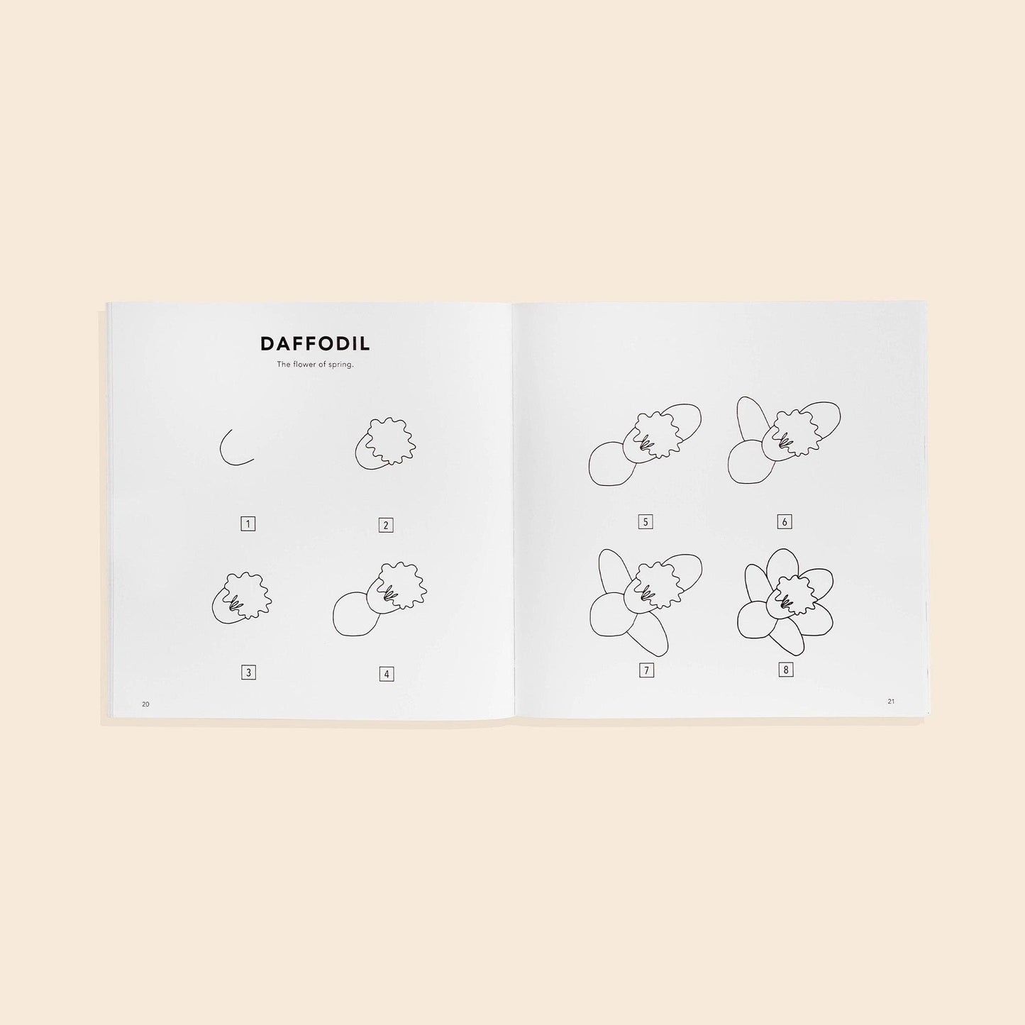 HOW TO DRAW BOOK || MODERN FLOWERS