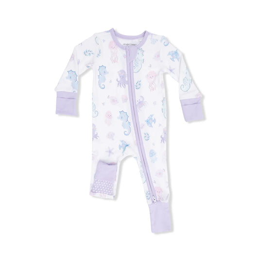 CONVERTIBLE ROMPER || FLORAL SEA CREATURES