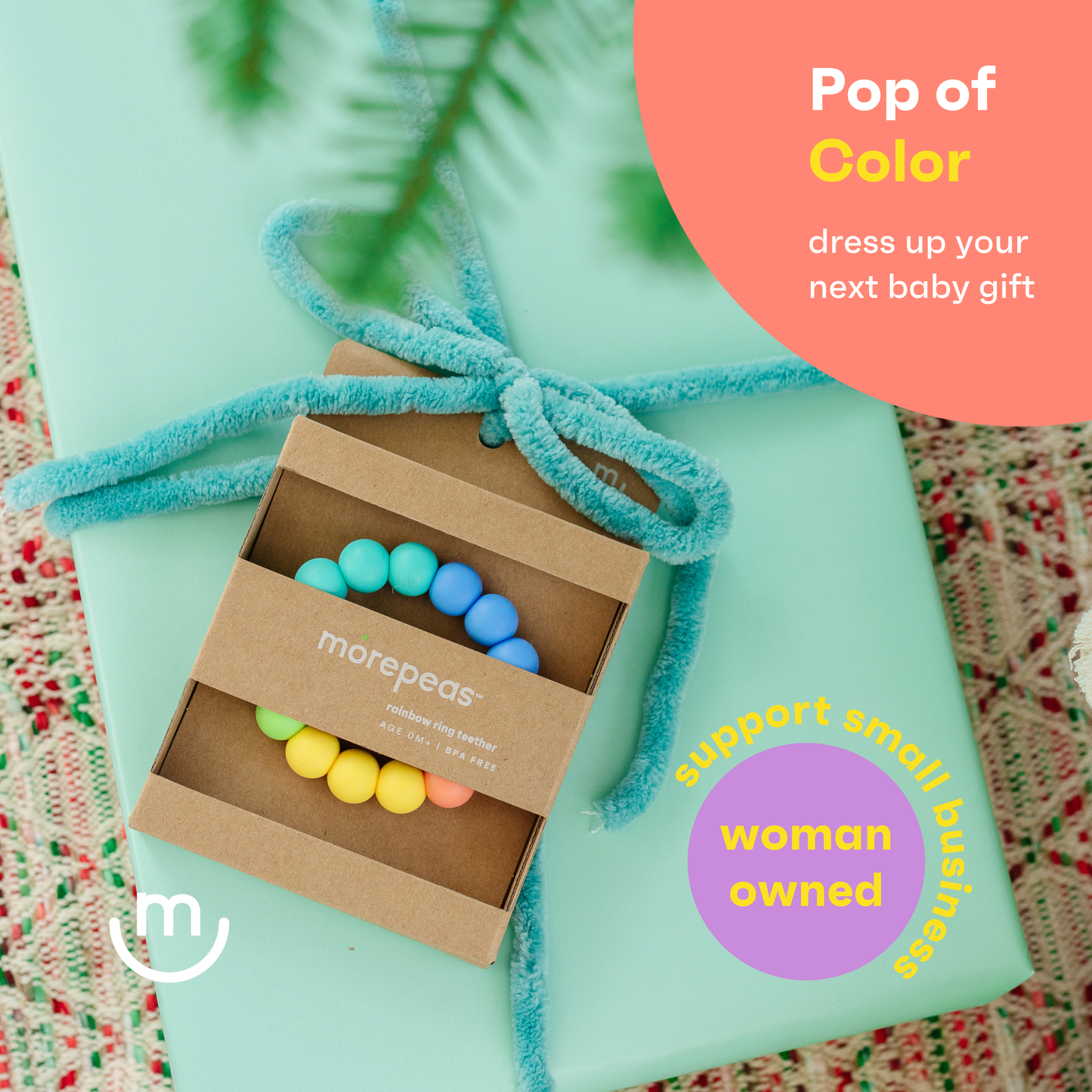 RAINBOW RING TEETHER || RAINBOW