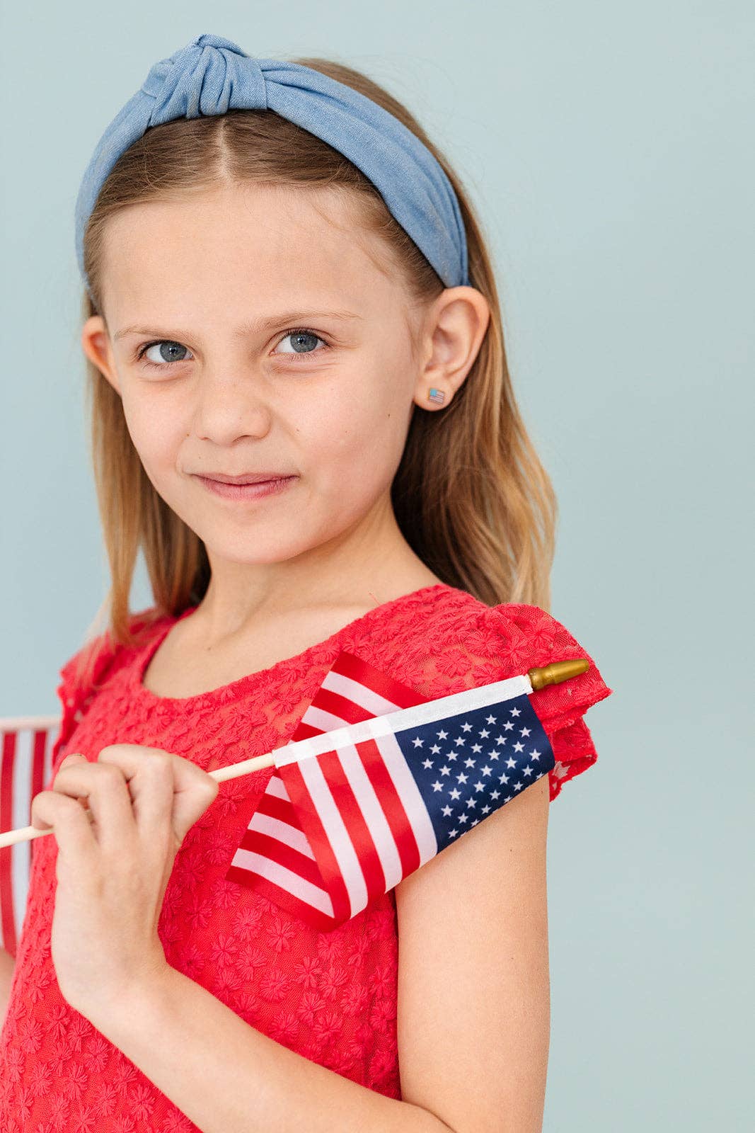 AMERICAN FLAG EARRINGS