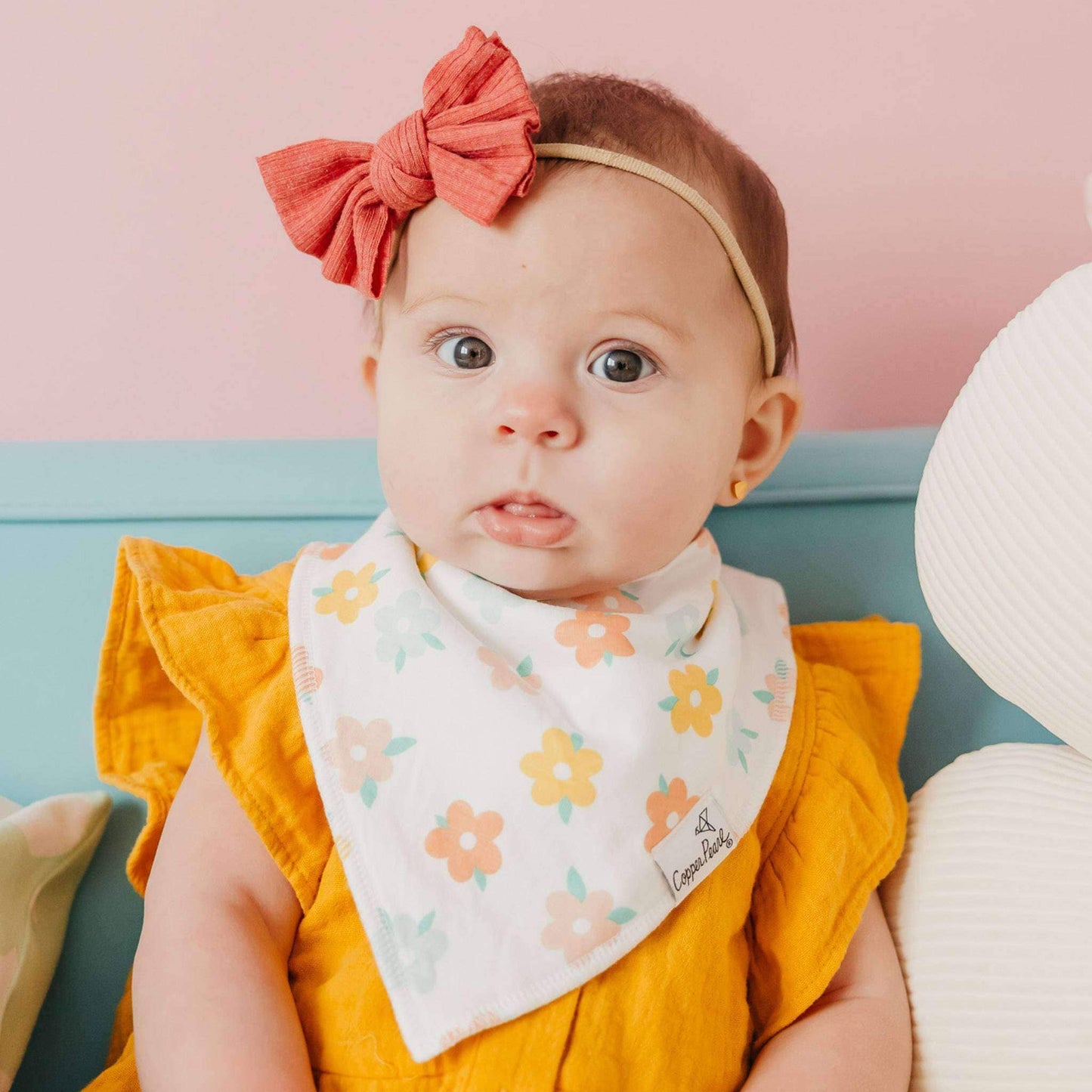 BABY BANDANA BIBS || CHEERY