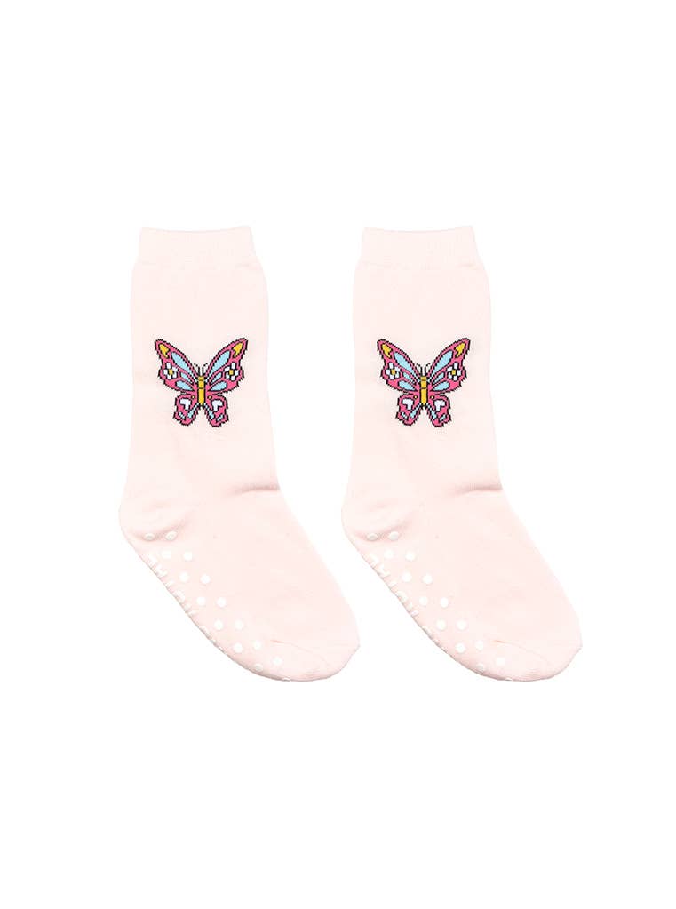 3D PACKAGED CREW SOCKS || BUTTERFLY