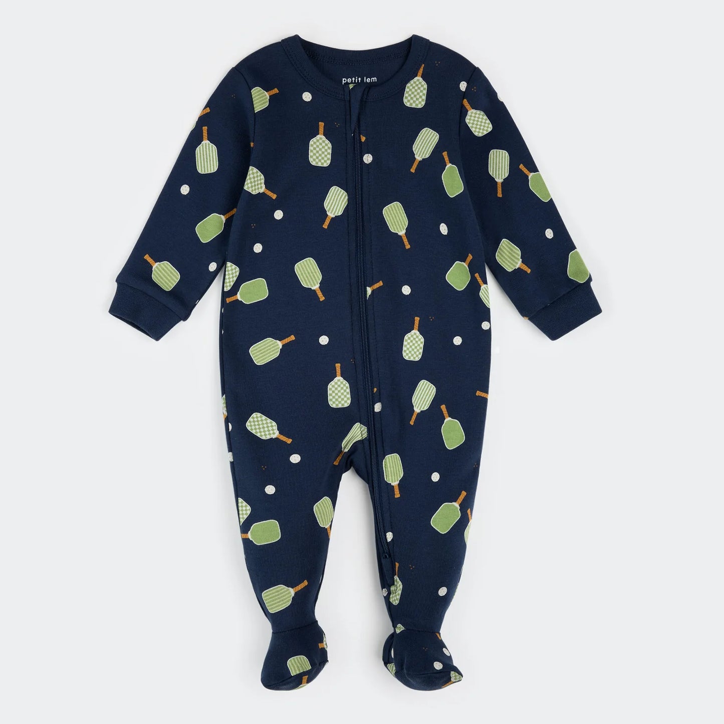 PICKLEBALL FOOTIE PAJAMA || NAVY