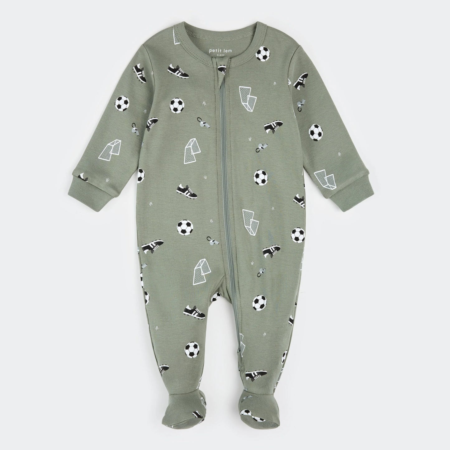 ZIPPER PAJAMA || SOCCER
