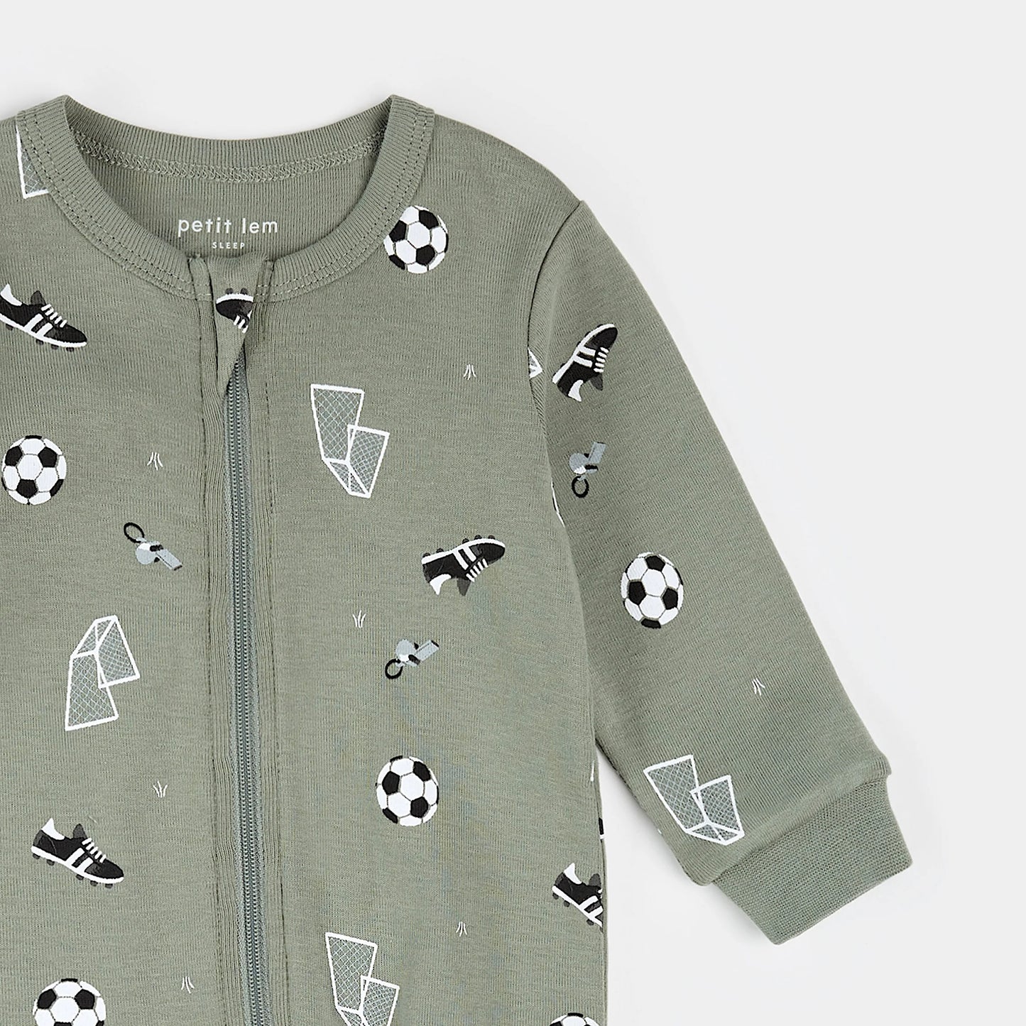ZIPPER PAJAMA || SOCCER