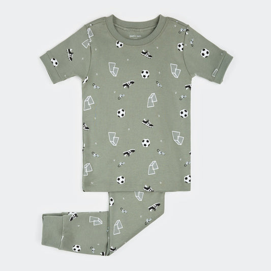 SHORT SLEEVE PAJAMA || SOCCER
