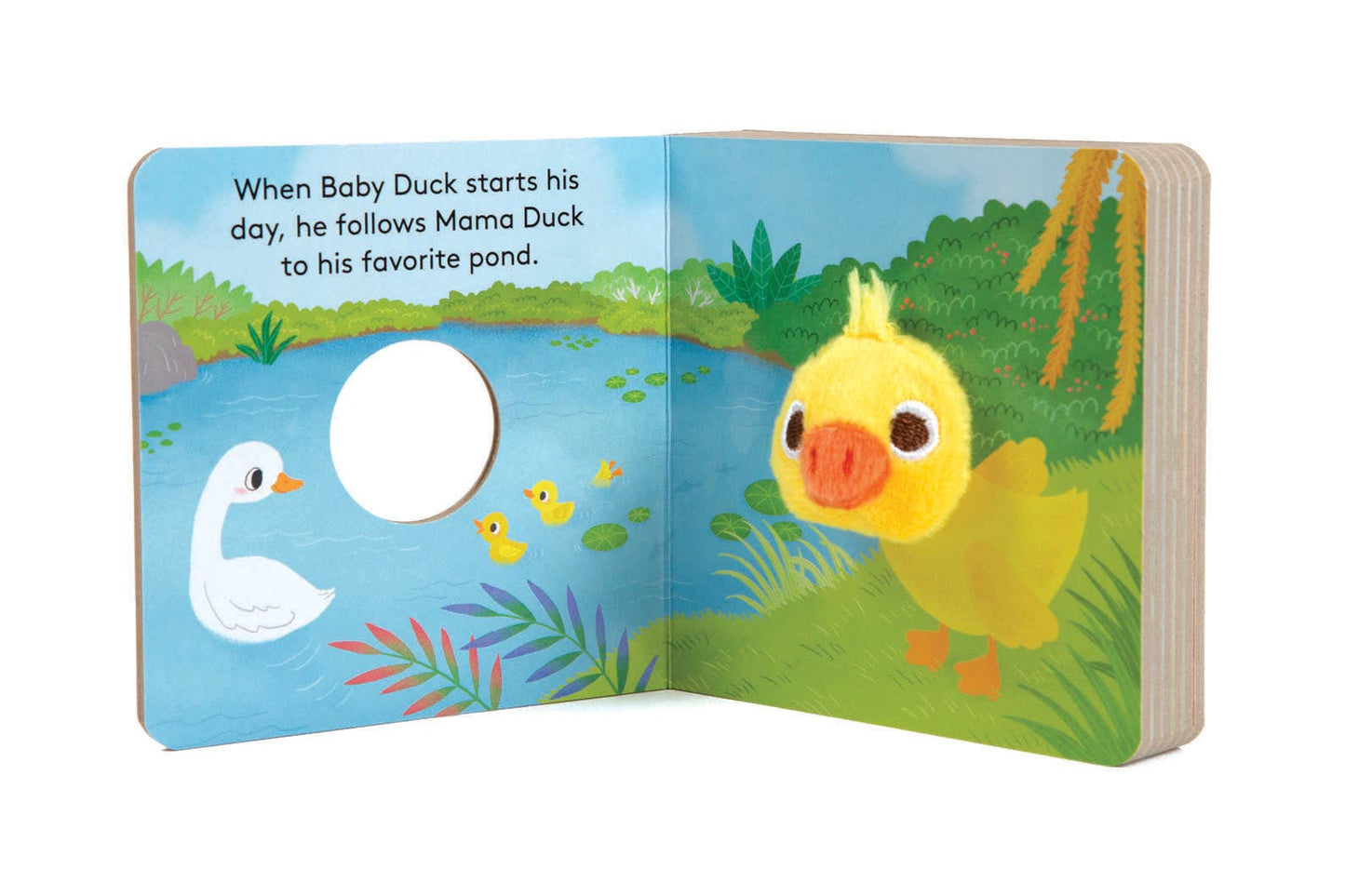 BABY DUCK || FINGER PUPPET BOOK