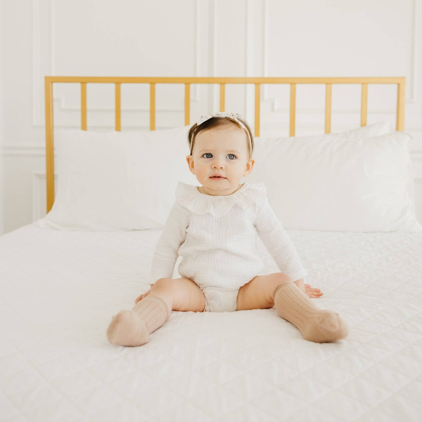 RIBBON BABY BOW || PIPER
