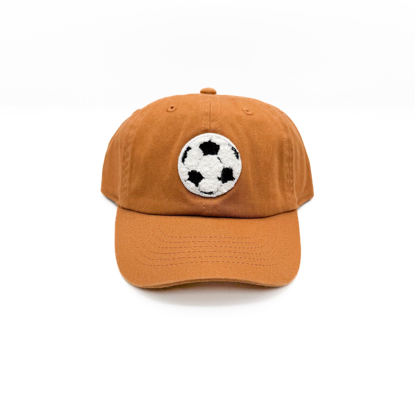 SOCCER PATCH BASEBALL HAT