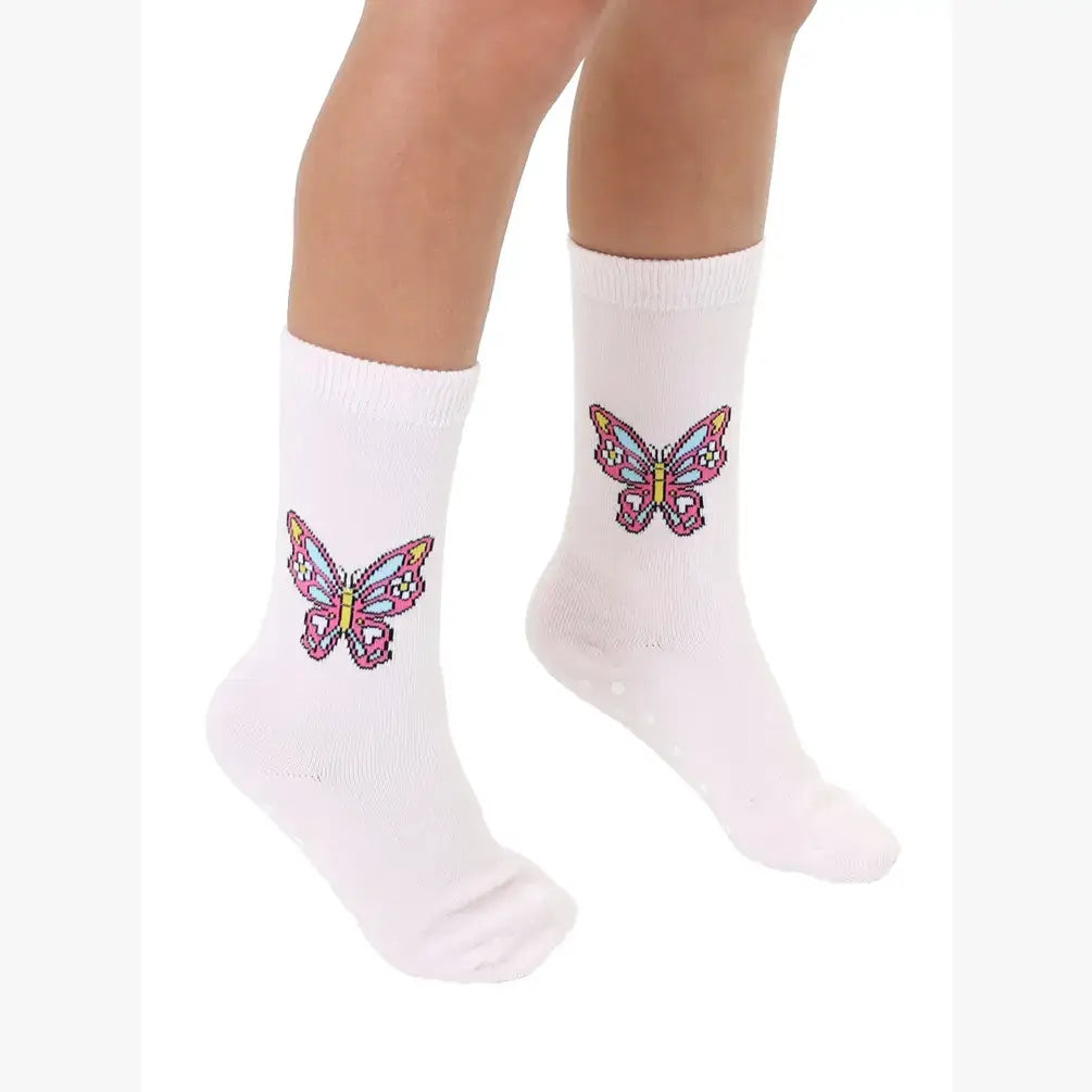 3D PACKAGED CREW SOCKS || BUTTERFLY