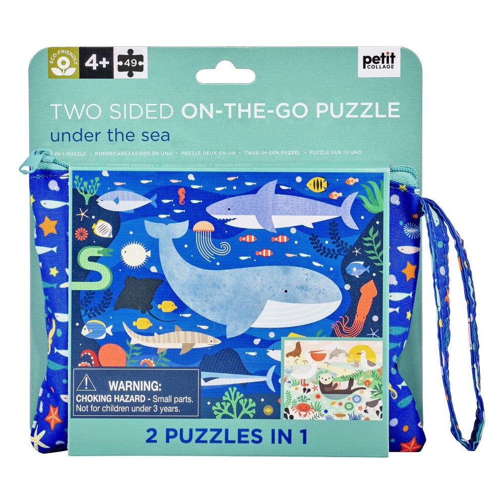TWO SIDED UNDER THE SEA PUZZLE