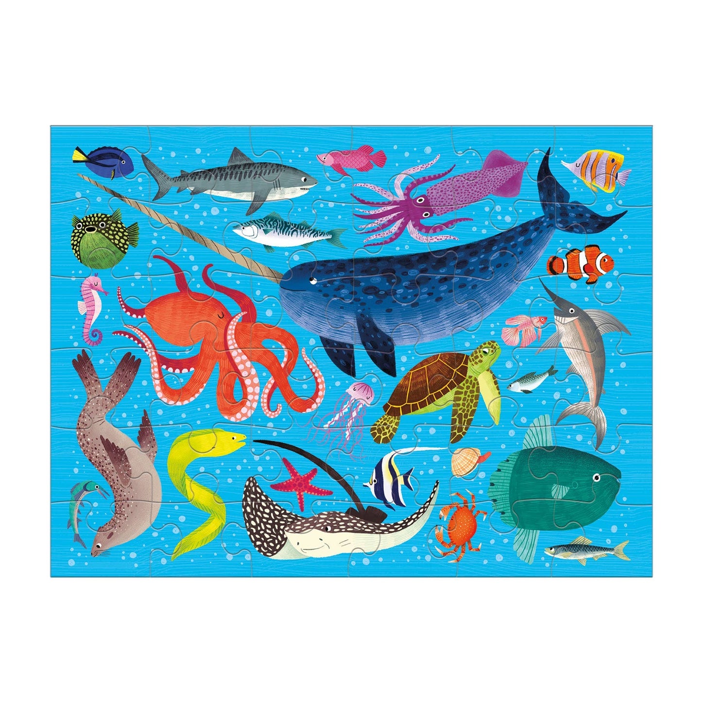 OCEAN LIFE PUZZLE TO GO