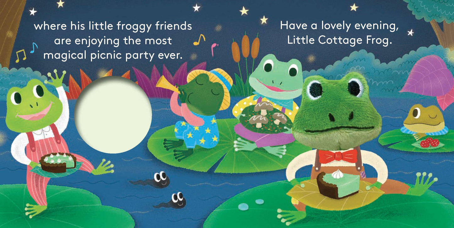 FINGER PUPPET BOOK || FROG