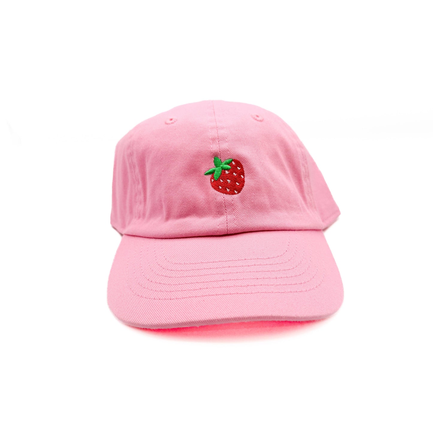 STRAWBERRY BASEBALL HAT || LIGHT PINK