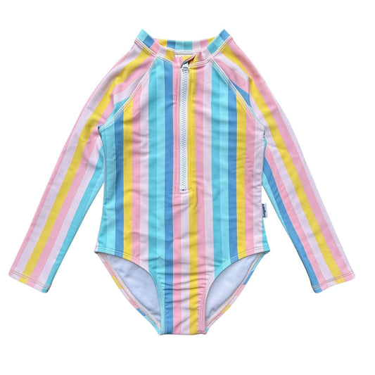 NOLA ONE-PIECE || SUNSET STRIPE