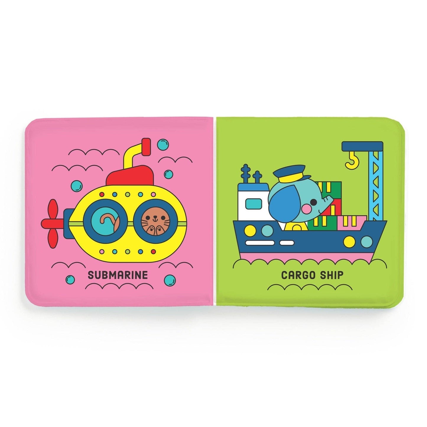 COLOR MAGIC BATH BOOK || BUSY BOATS