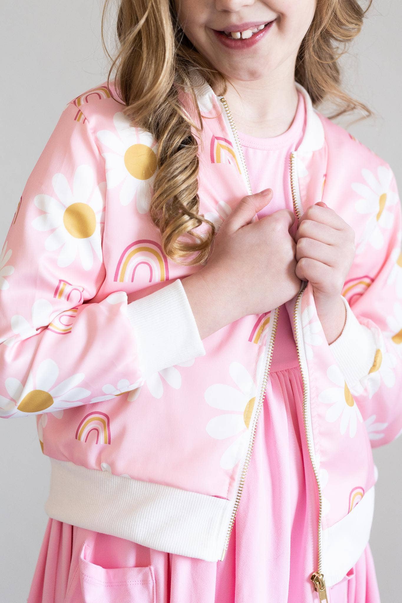 YOU ARE MY SUNSHINE SATIN JACKET