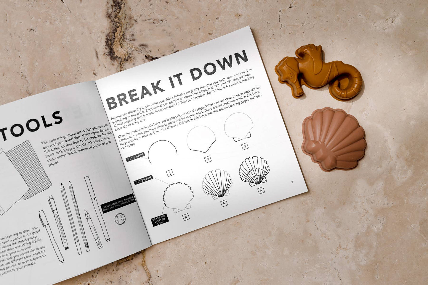 UNDER THE SEA || HOW TO DRAW BOOK