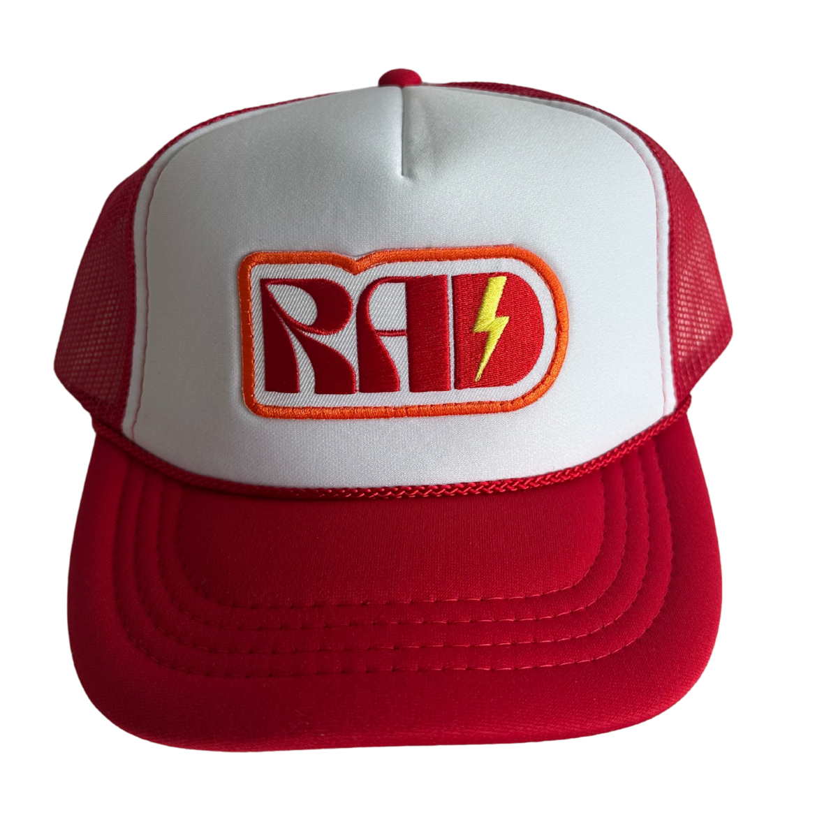RAD KIDS TRUCKER HAT || RED