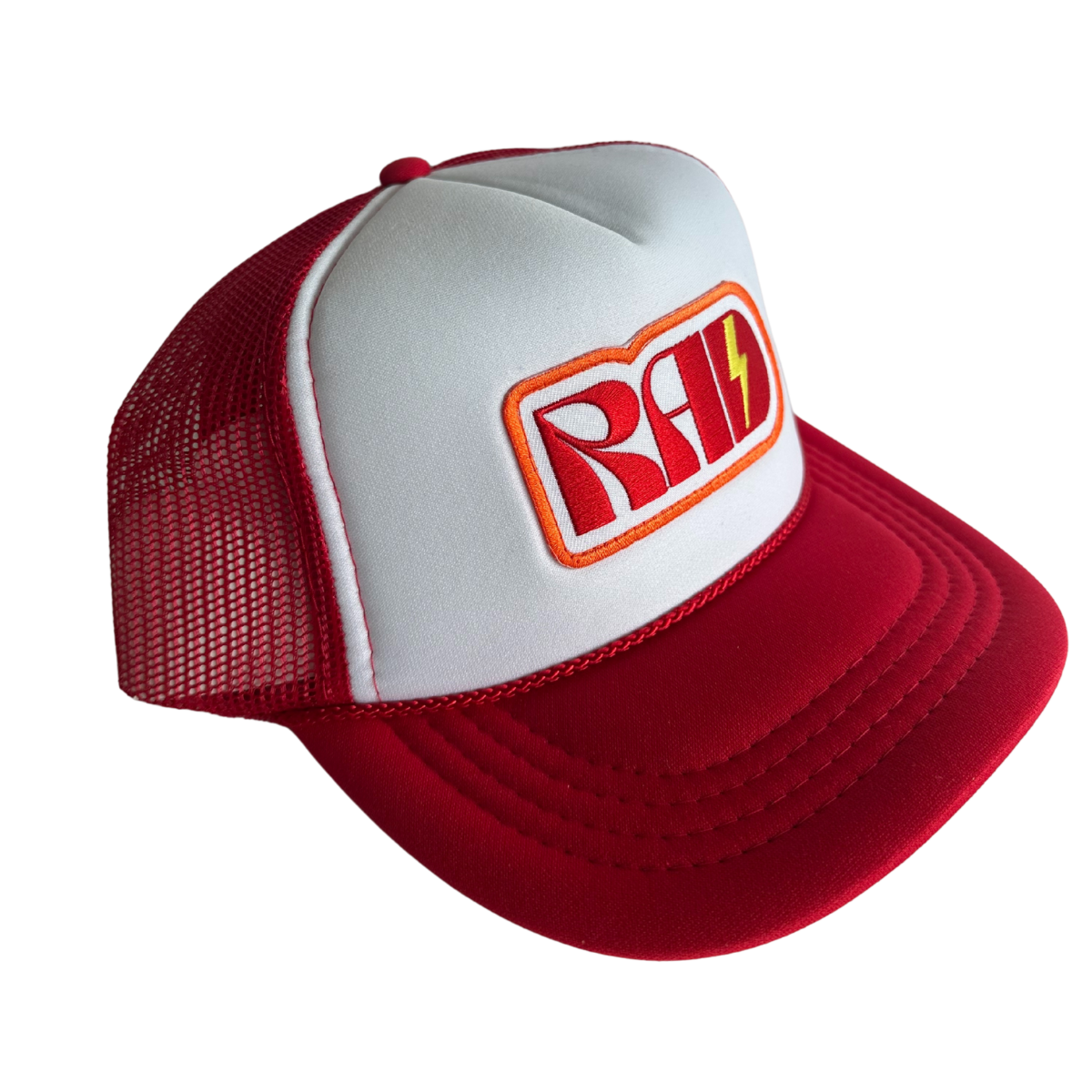 RAD KIDS TRUCKER HAT || RED