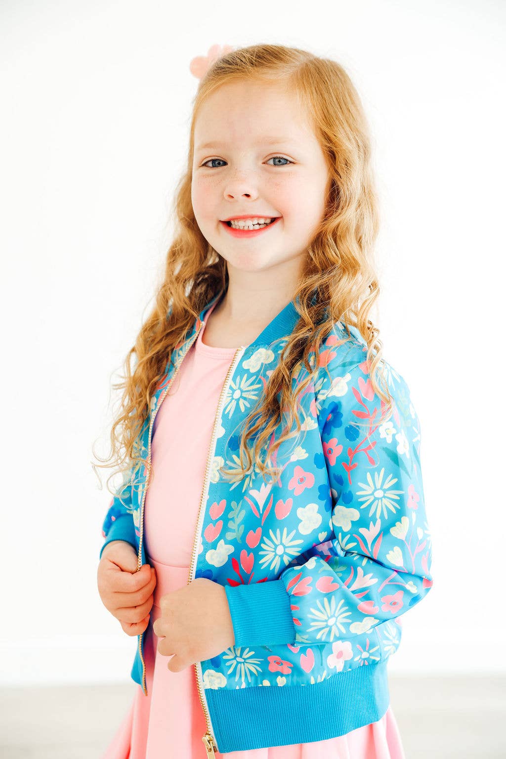 SPRINGTIME SPLENDOR SATIN JACKET