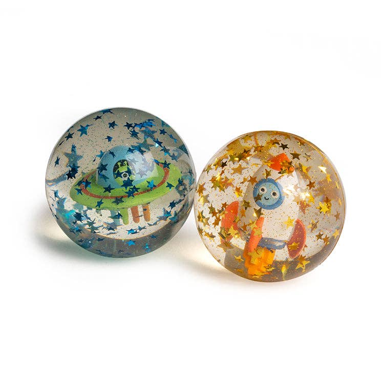 KIDOKI ROCKET SHIP & UFO BOUNCY BALLS