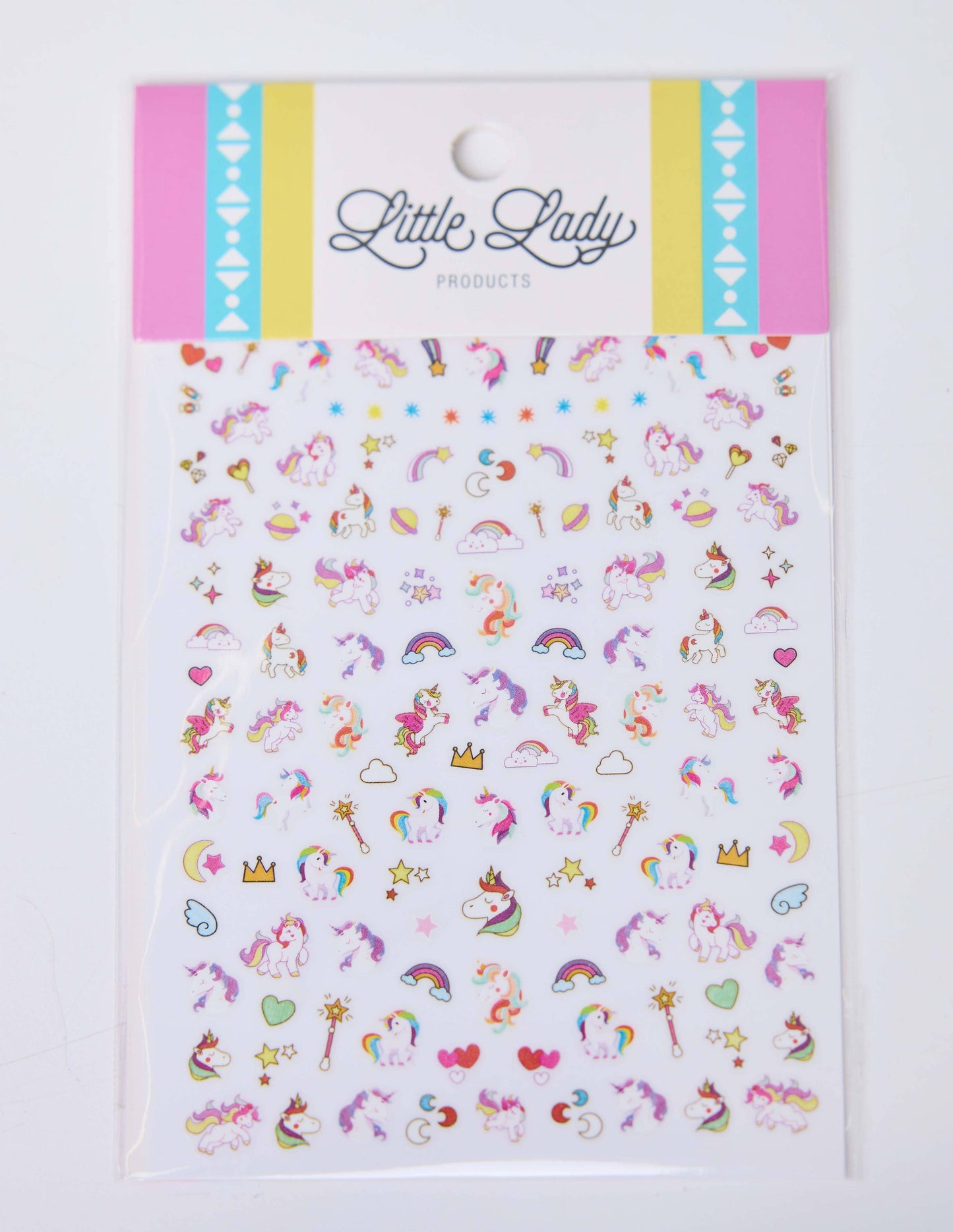 UNICORN PARTY NAIL STICKERS
