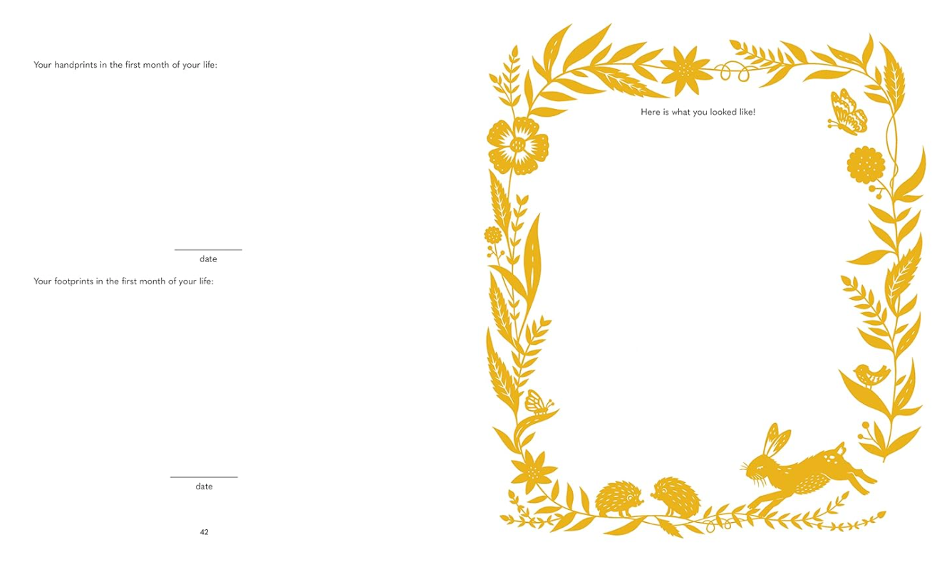 PREMIUM KEEPSAKE BABY BOOK
