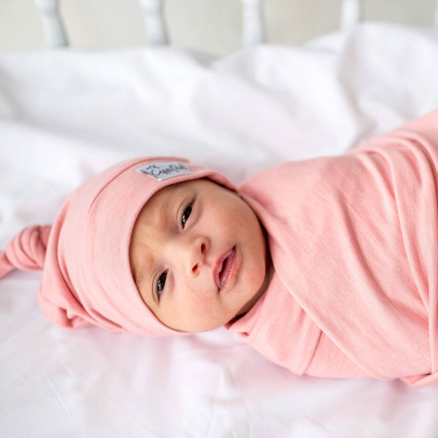 KNIT SWADDLE BLANKET || DARLING