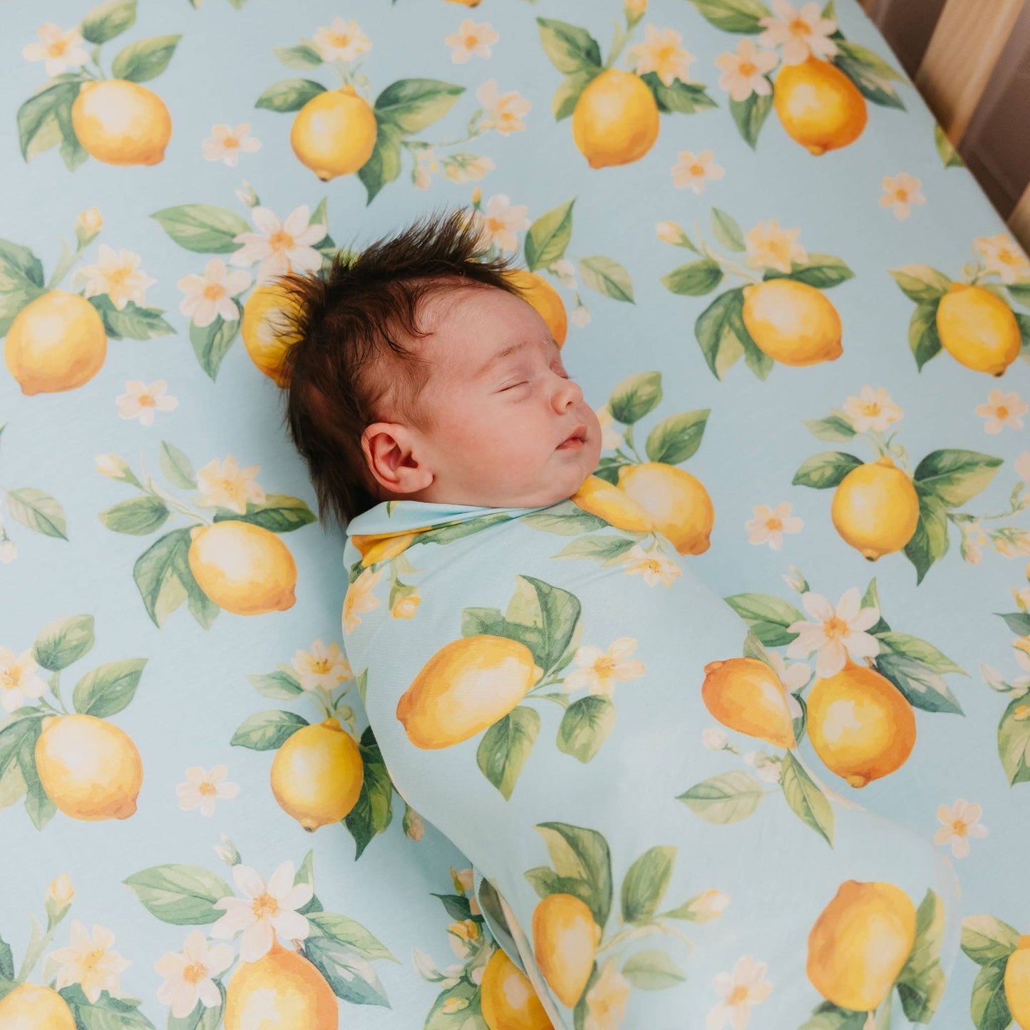 KNIT SWADDLE BLANKET || MELODY