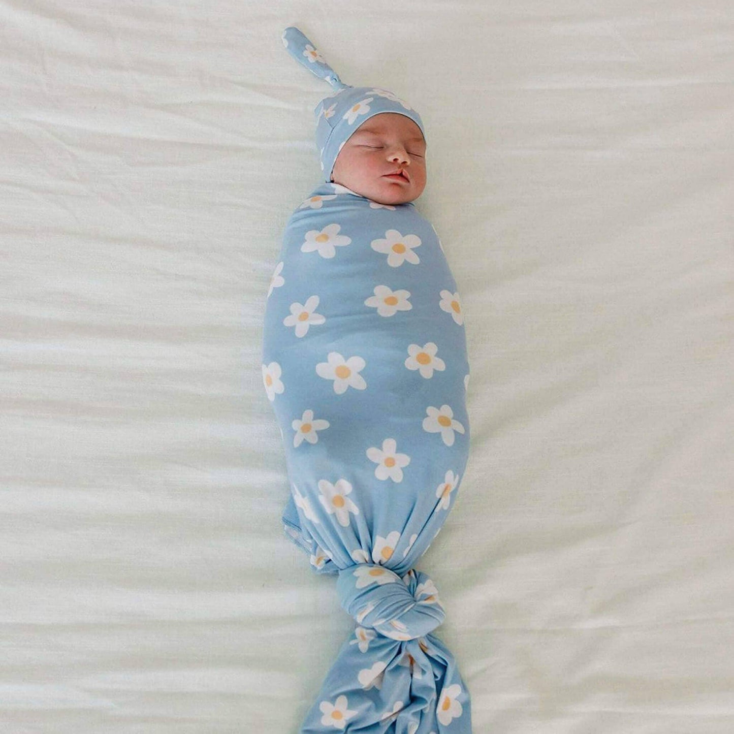 KNIT SWADDLE BLANKET || DELLA