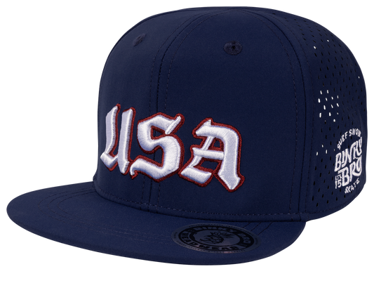 KIDS USA HAT || NAVY BLUE
