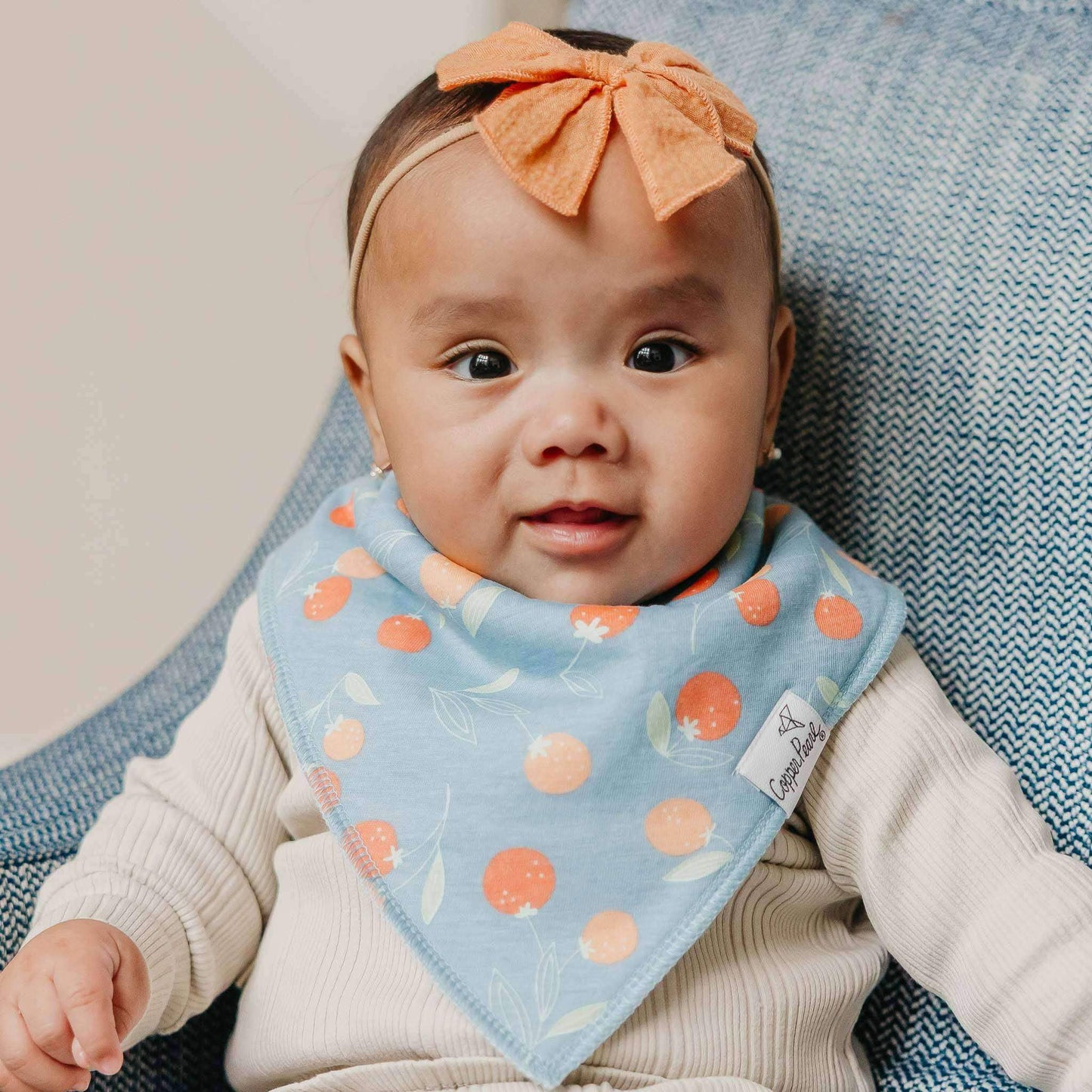 BABY BANDANA BIBS || CLEMENTINE