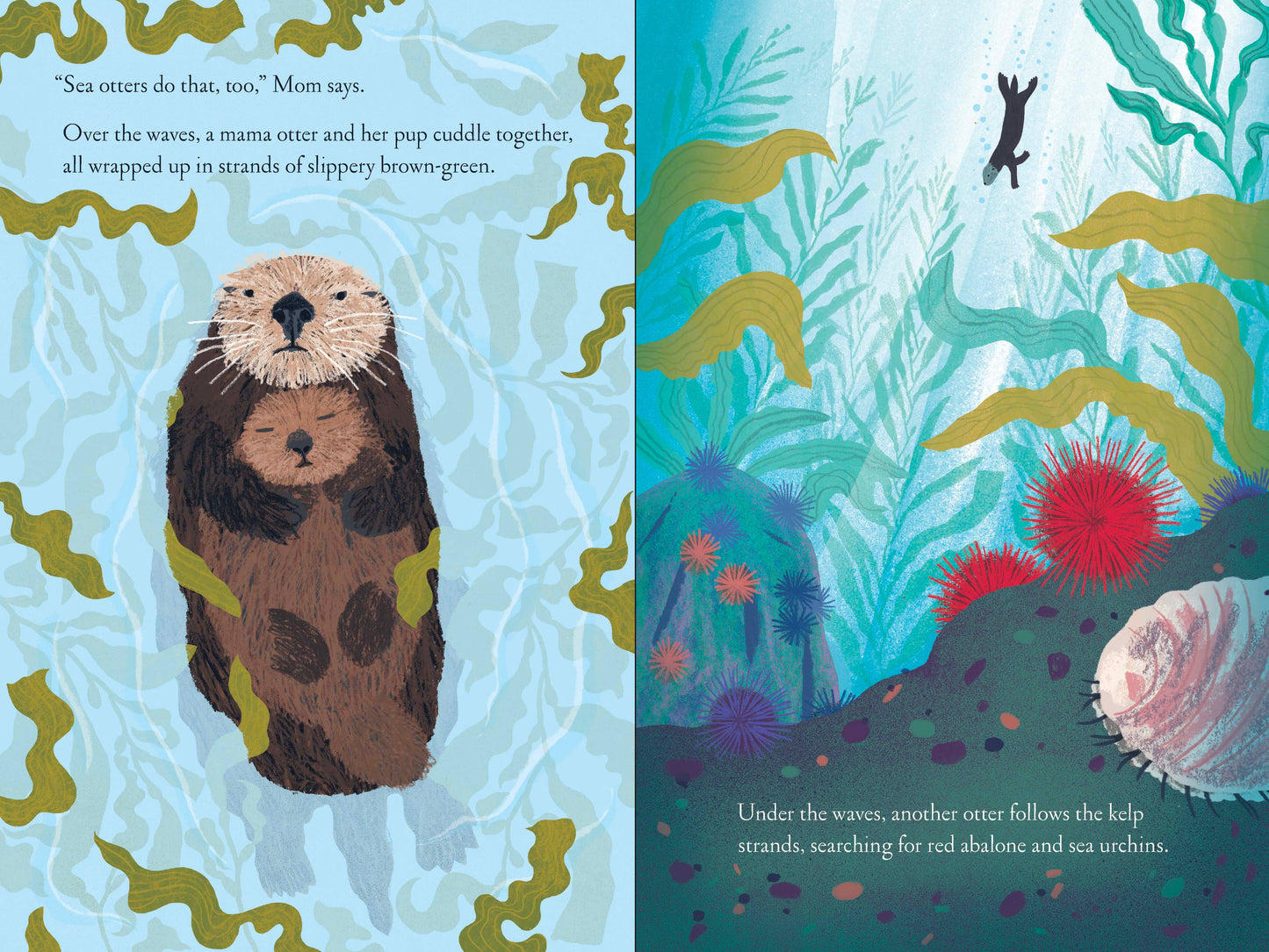 OVER AND UNDER THE WAVES