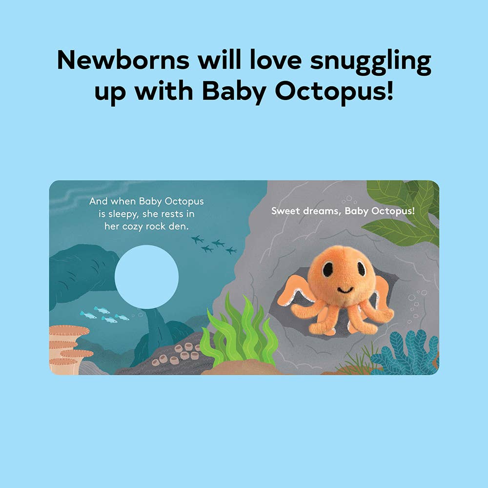 BABY OCTOPUS || FINGER PUPPET BOOK