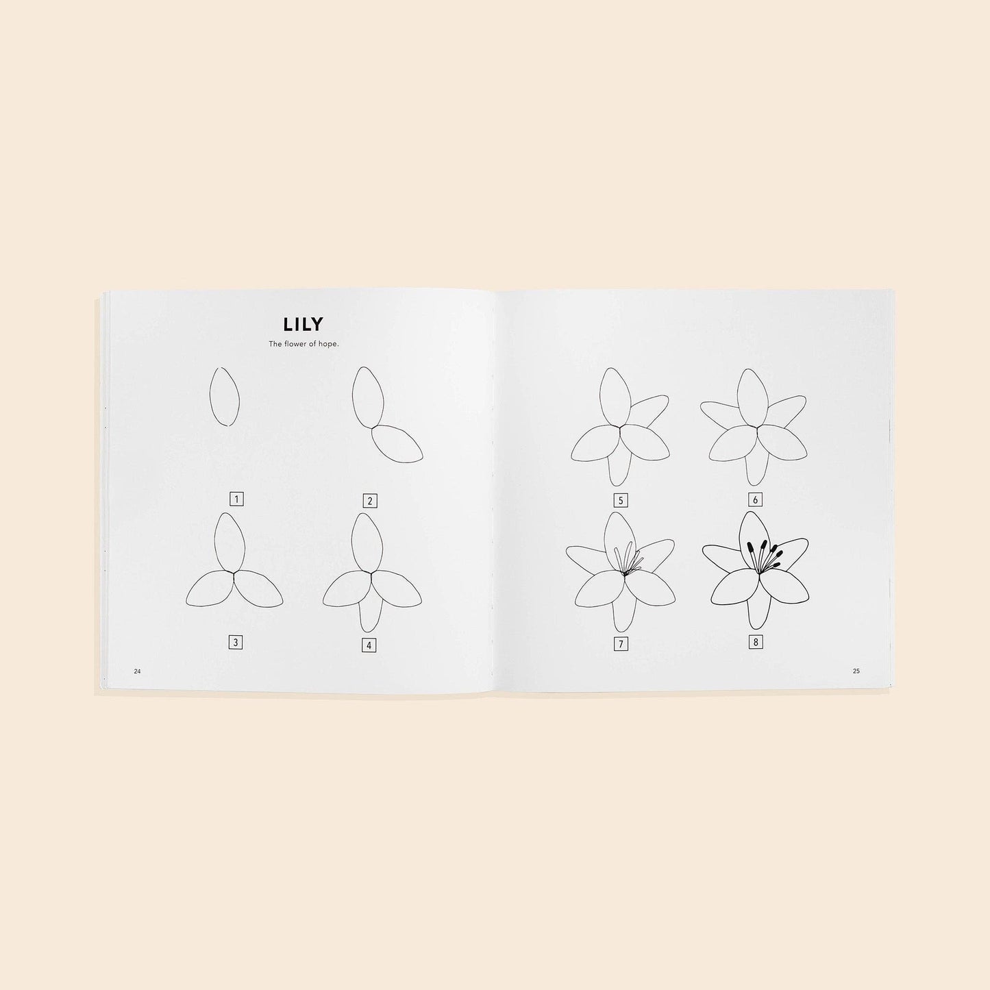 HOW TO DRAW BOOK || MODERN FLOWERS