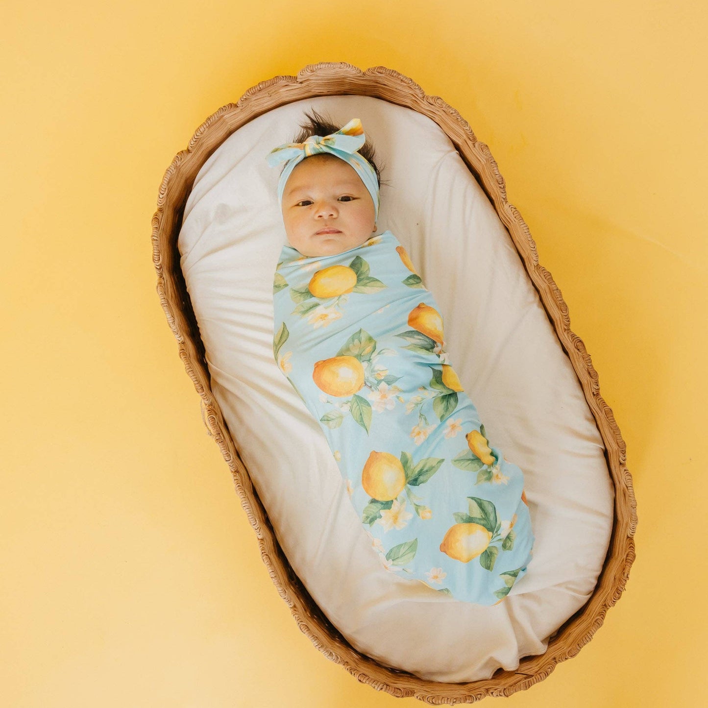 KNIT SWADDLE BLANKET || MELODY