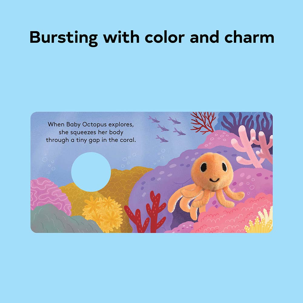 BABY OCTOPUS || FINGER PUPPET BOOK