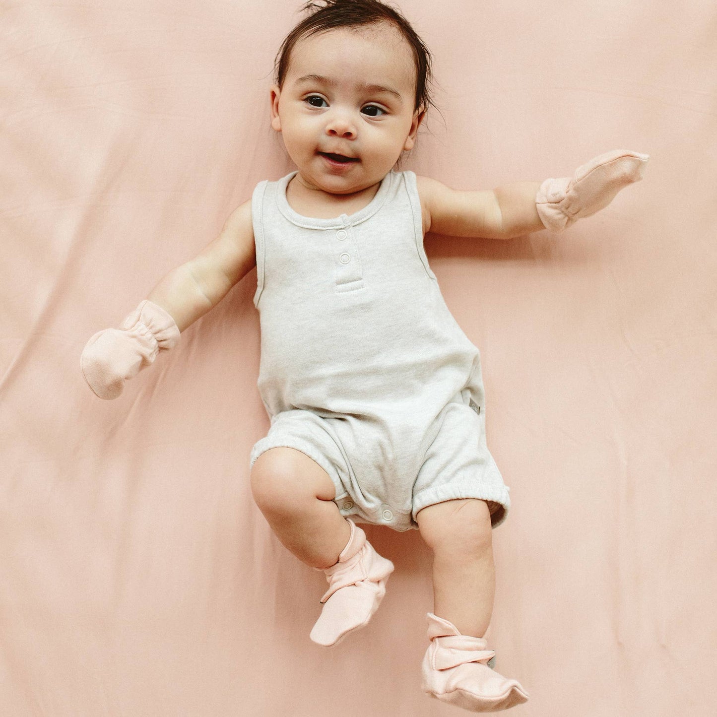 STAY ON BABY BOOTS || ROSE