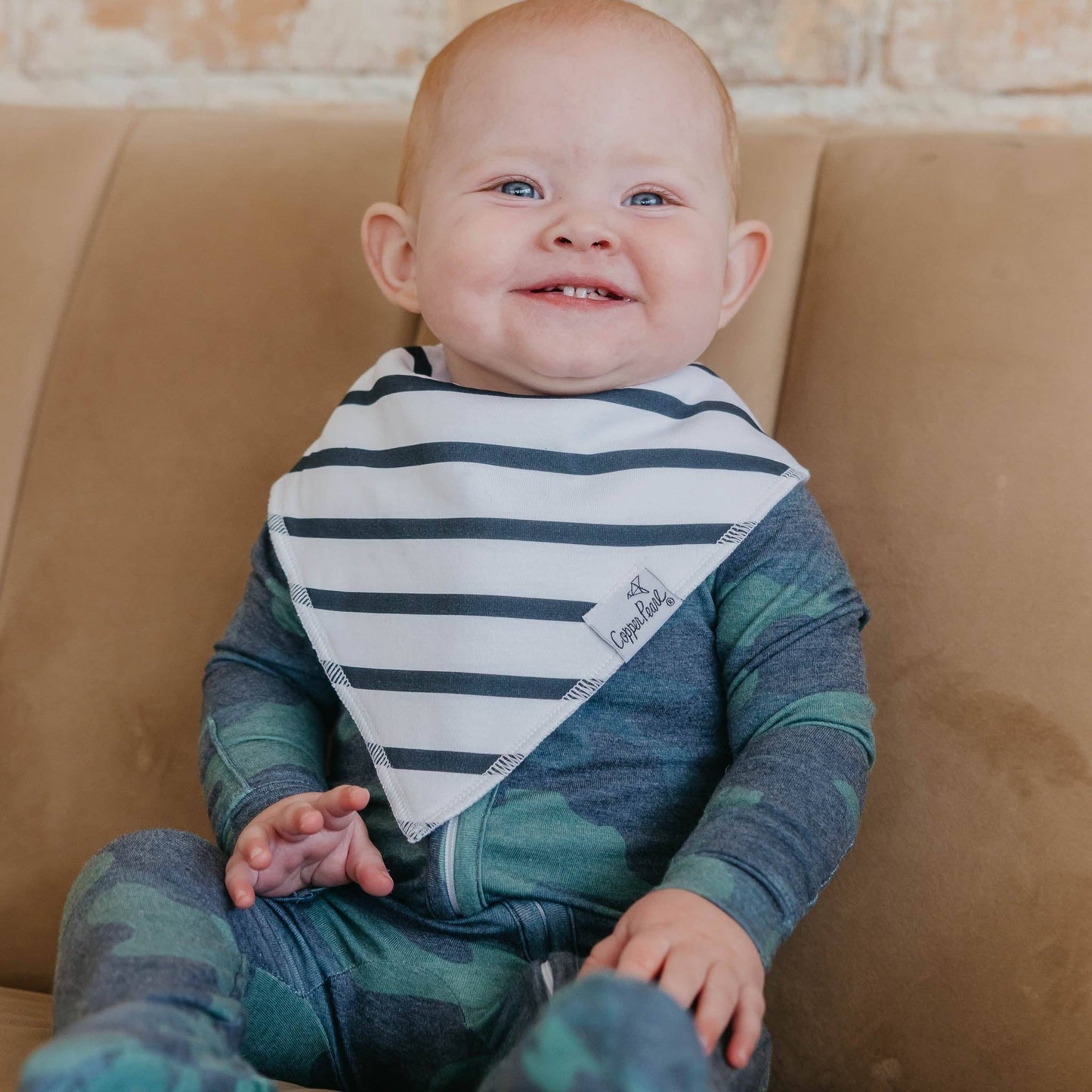 4 PACK BABY BANDANA BIBS || HUNTER